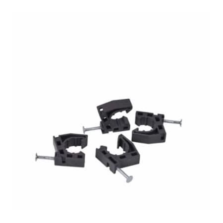 Oatey STANDOFF Half Clamp, 12 Pipe, Polypropylene, Gray, 60 to 160 deg F, Domestic 34298
